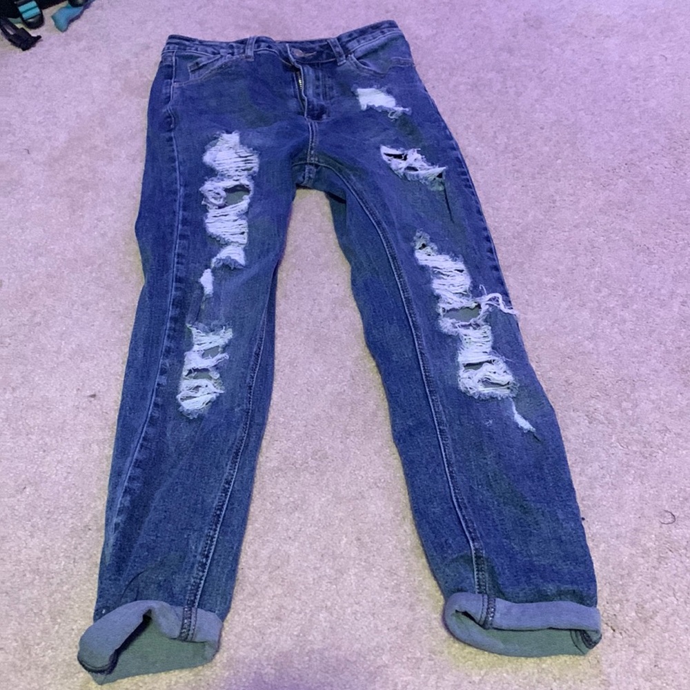 aeropostale mom jeans